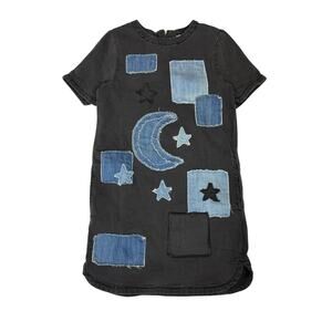 Stella McCartney Kids Denim Patchwork Dress Girl's 10Y